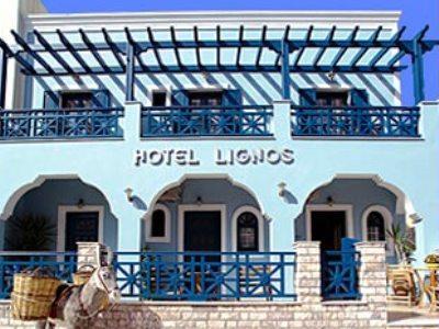 Готель Lignos Фіра Екстер'єр фото